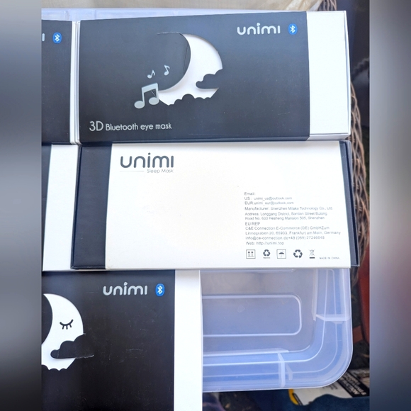 Unimi Bluetooth Music Eye Mask LOT 5 🖤 Great stocking stuffers 🧦 Music SPA - Picture 11 of 13